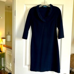 J. McLaughlin dress navy size 2. Great condition EZ care Mach wash